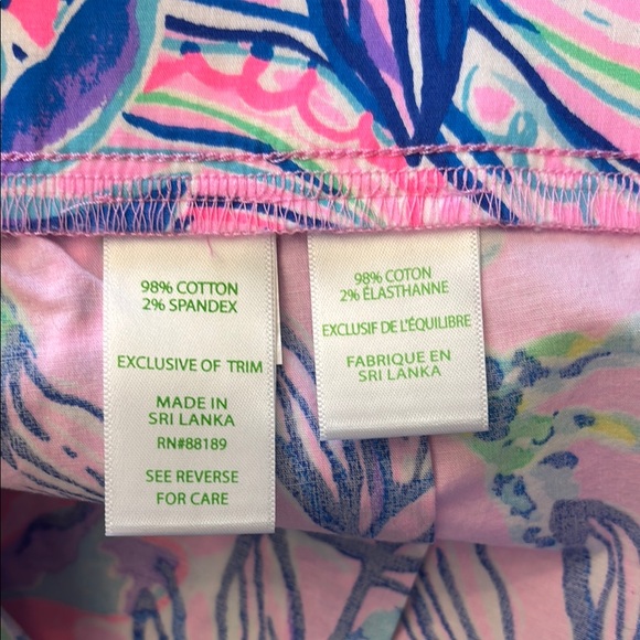 Lilly Pulitzer Ocean View shorts size medium nwt - Picture 4 of 6